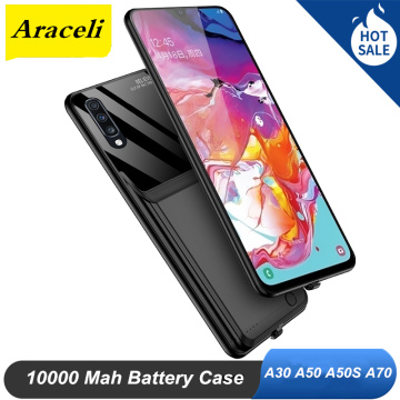 10000 Mah For Samsung Galaxy A30S A50 A50S A70 Battery Case Battery Backup Charger Cover Pack Power Bank