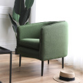 Nordic Living Room Sofas Single Sofa Chair Ins Bedroom Luxury Apartment Armchair Leisure Leather Art Flannel Living Room Sofa