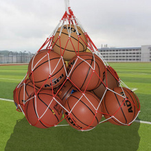 Large Nylon Net Mesh Bag Sports Portable Basketball Football Volleyball Big Nylon Bold Net Mesh Bag Sport Portable Equipment