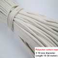 Solid Core DIY Cotton Rope Flag Cotton Tying Packaging Clothesline Flagpole Bondage Cord Drawstring Of Shoes And Hat