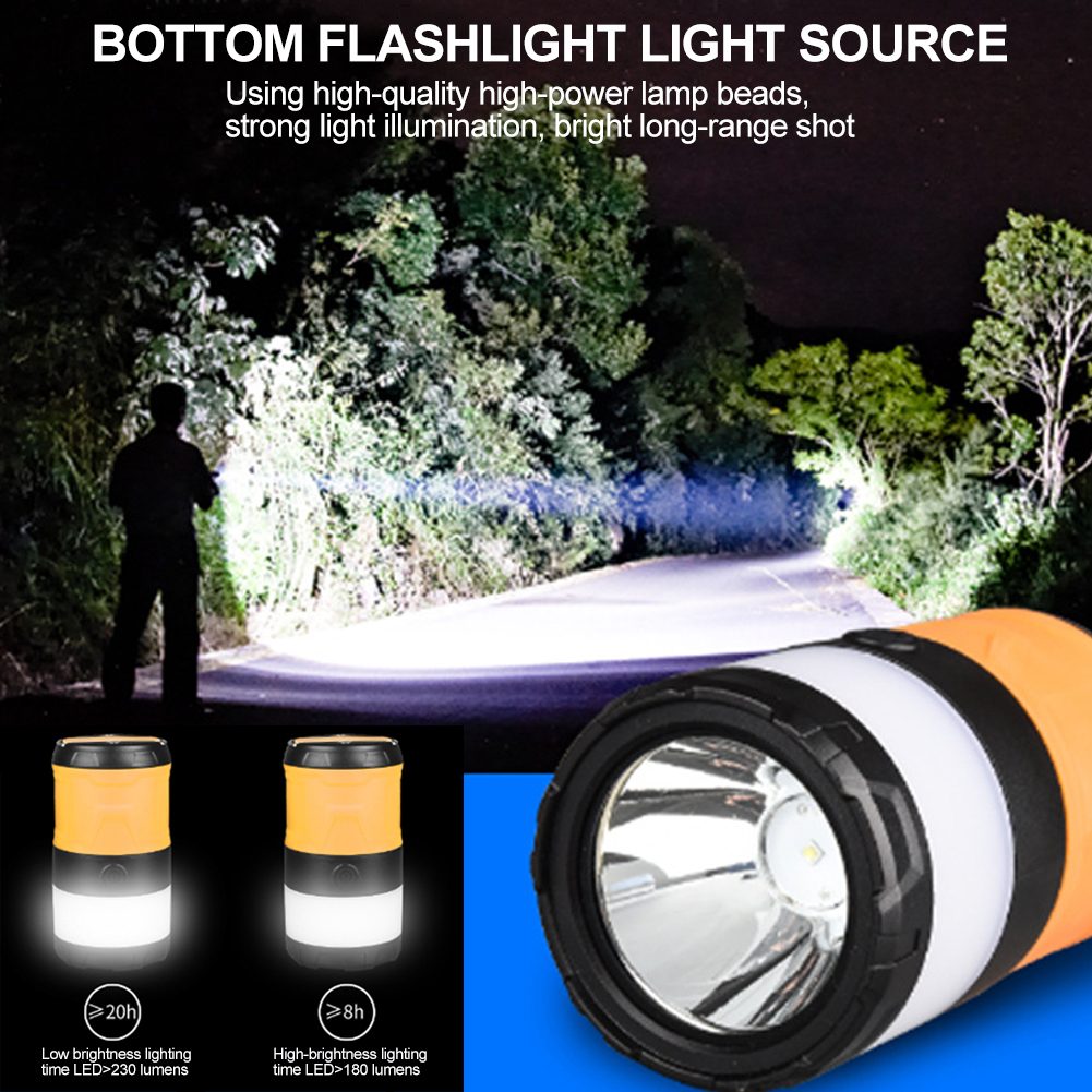 5 Modes LED Camping Light 3 In 1 Stretchable Led Lantern USB Rechargeable Flashlight Emergency Torch Waterproof Mosquito Zapper