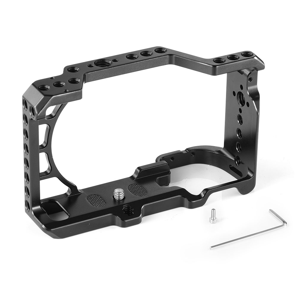 SmallRig A6100 Camera Cage for Sony A6400 Feature with Arri Locating Hole , 1/4 3/8 Thread Holes For Accessories Attachment 2310