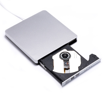 KuWfi USB 2.0 External DVD-RW Drive Burner Slim Portable External VCD/CD/DVD Player Optical Drive Reader Recorder for Laptop