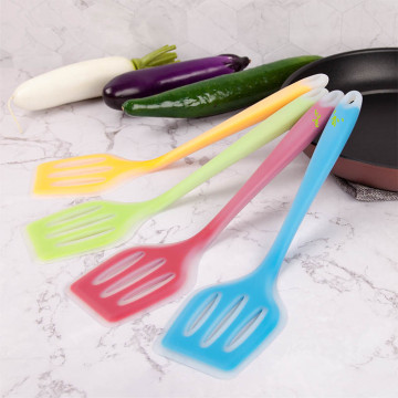 Silicone Matte Turners Butter Cake Spatula Scraper Noodle Soup Spoon Shovel Baking Tools Set Hangable Kitchen Accessories 1PCS