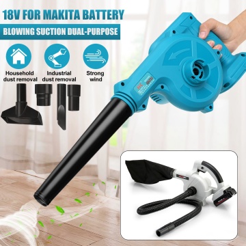 680W Cordless Electric Air Blower Vacuum Cleannig Blower Leaf Computer Dust Collector Power Tool For Makita 18V Li-ion Battery