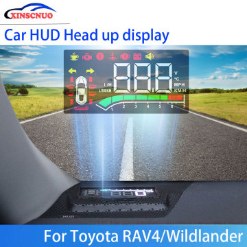 XINSCNUO For Toyota Wildlander/RAV4 2013-2017 2018 2019 2020 OBD Car HUD Head Up Display Projector Windshield