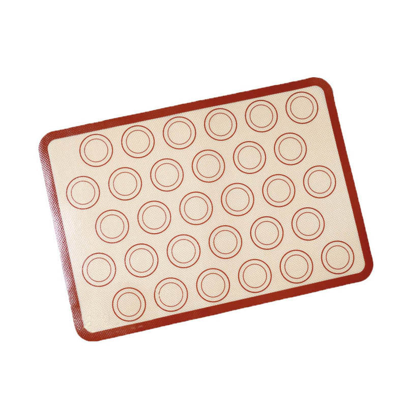 Silicone Fiberglass Baking Mat For Macaron Cookies Kitchen Gadget Reusable Food Grade Non-Stick Baking Sheet Pastry Tools
