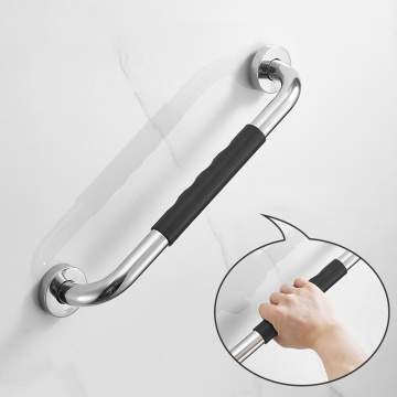 Bathroom Grab Bar Non-slip Toilet Shower Bathtub Handicap Support Balance Grab Bar Stainless Steel Rubber Safety Rail Handrail