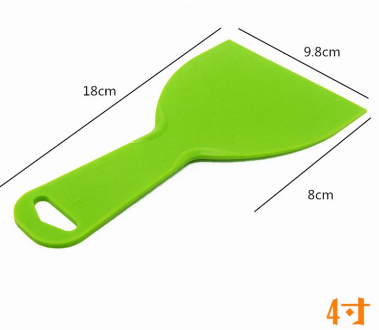 5Pcs Scrapper Set plastic Scraper Filler Plaster Drywall Decorate Flexible Tapping Putty Cleaning Tool