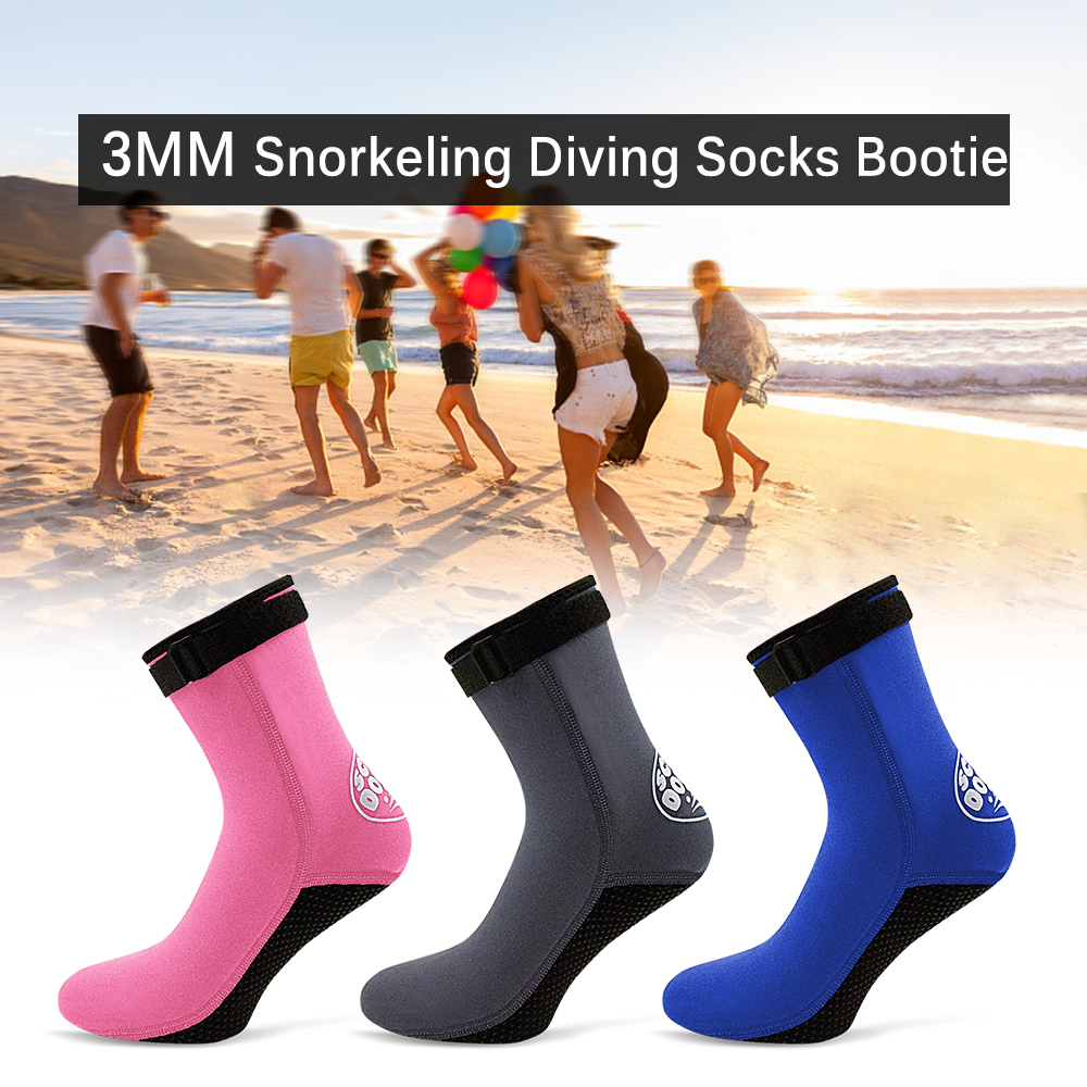 3MM High quality Neoprene Sport Diving Socks Boots Water Shoes Beach Booties Snorkeling Surfing Racing Cycling Sock
