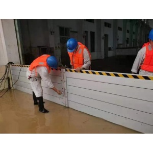 aluminum flood barrier garage flood gate panel