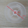 transparent white fan fixing screw 8mm table fan parts