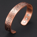 1pc Copper Bracelet Women Men Arthritis Relief Magnetic Healing Bangle Healing Bracelet Accessories Supplies
