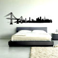 San Francisco City Skyline Silhouette Wall Decals Living Vinyl Art Sticker For Offices, Dorm, Home Decor Adesivo De Parede LA024