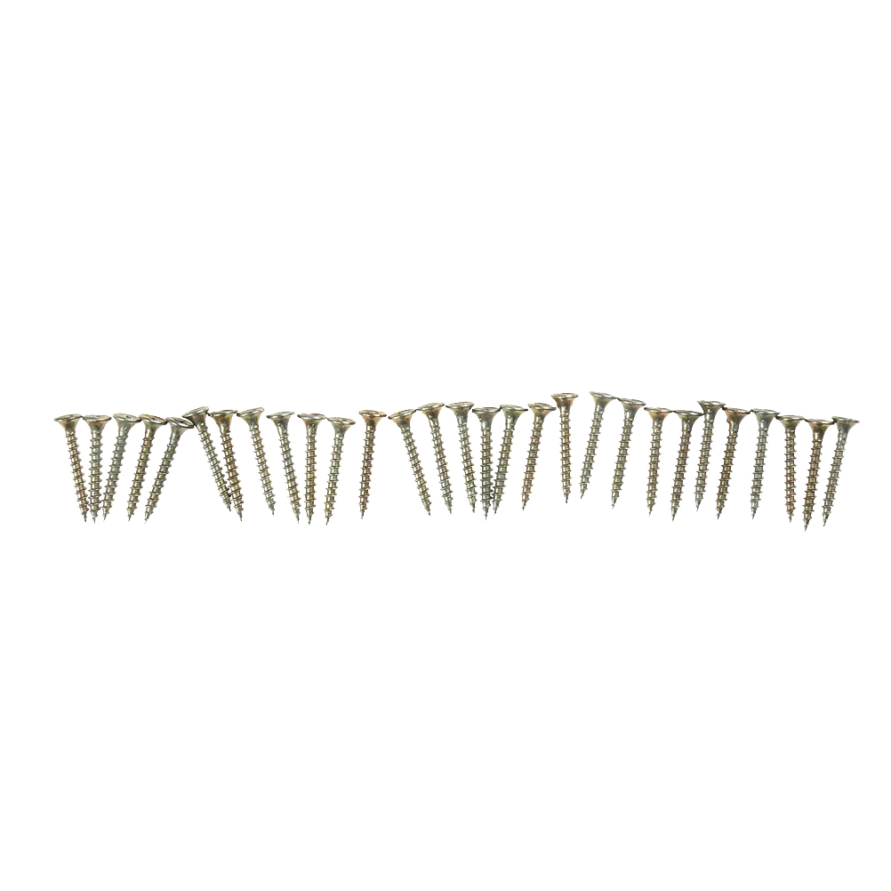 50pcs 30 X 6mm Screws Rubber Expansion Pipe Flat Round Head Self-Tapping Screw Nylon Tube Wall Wood Hardware Tool