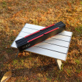 Outdoor Folding Table Mini Portable Beach Camping Table Aluminum Travel Picnic Desk Collapsible Ultralight Garden Desk Furniture