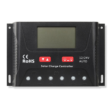 60A 50A 12V 24V AUTO Solar Charger Controller Lithium Battery HP2450 HP2460 with Communication function and LCD display