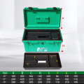 LAOA Waterproof Tool Kit 15"/17"/19" Tool box Two Layers Seal box Shockproof Case Plastic Toolbox Portable Suitcase for Tools
