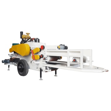 Forest Machinery Gasoline Drum Wood Chipper Mobile Crusher