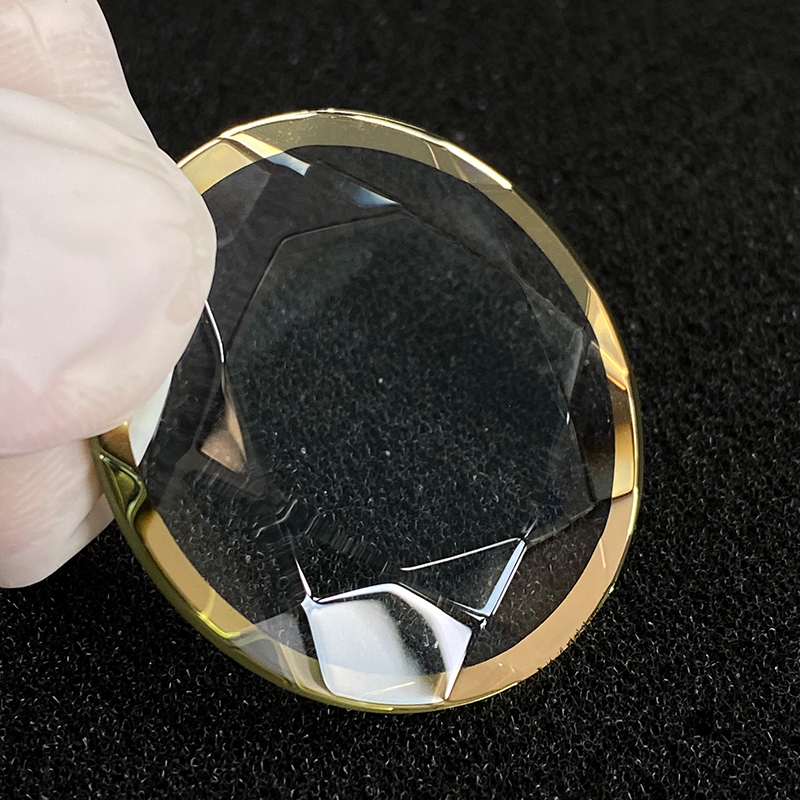 watch glass with octagone 