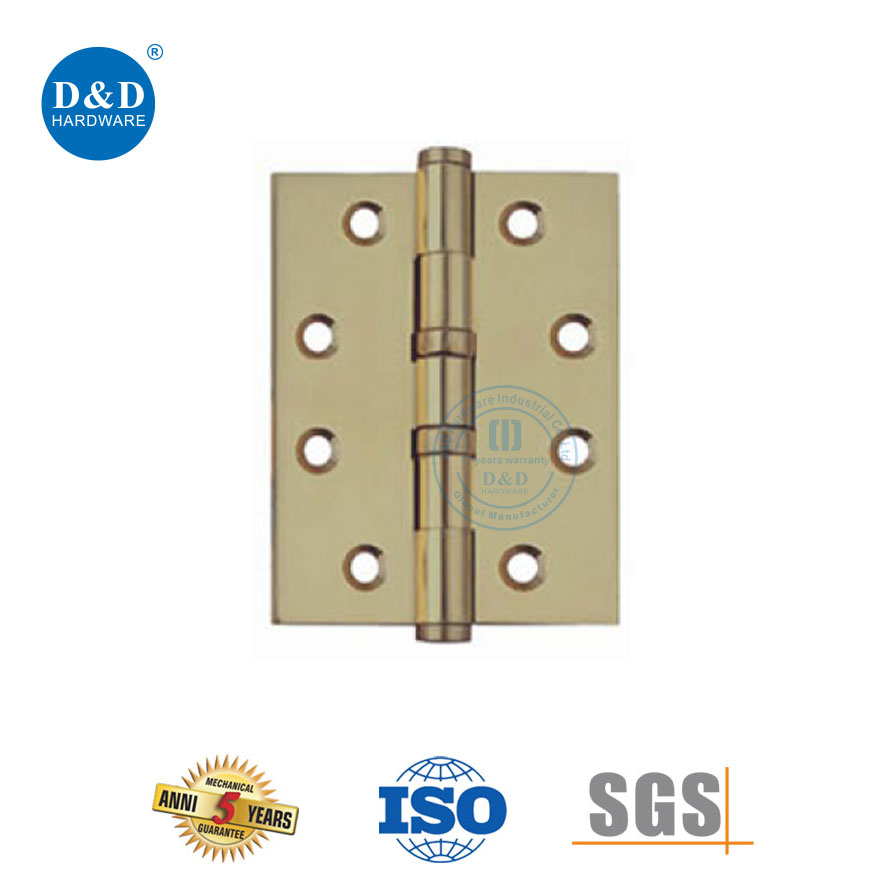 Solid Brass 2 Ball Bearing Hinge