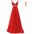 ANGELSBRIDEP A-Line Long Bridesmaid Dresses Chiffon Fashion Strap Applique Vestido da dama de honra Formal Party Gowns