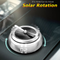 Air Metal Solar Rotating Car Perfume Car Air Freshener Dashboard Ornaments AUto Fragrance Interior Accessories