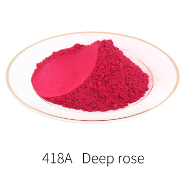 Deep Rose Pearl Powder Pigment Mineral Mica Powder DIY Dye Colorant for Soap Automotive Art Crafts 50g Red Series Mica Powder