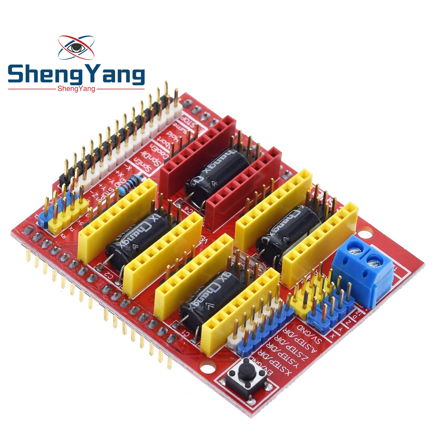ShengYang New cnc shield v3 engraving machine / 3D Printer / A4988 driver expansion board for Arduino