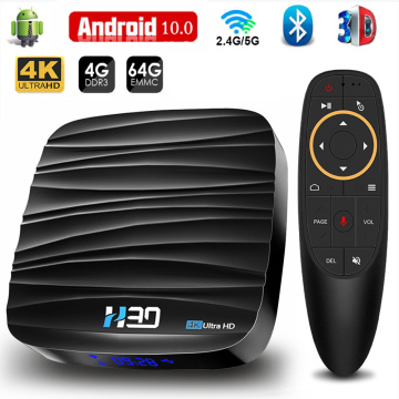 2020 Smart Tv Box Android 10 4G 64Gb 32Gb 4K H.265 Media Player 3D Android Tv Box Wifi Smart Tv Set Top Box Bluetooth 4.0