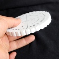 10cm Kumihimo Beading Cord Disc Round Square Disk Braiding Plate DIY Braided EVA White Circular Knitting Machine Tool
