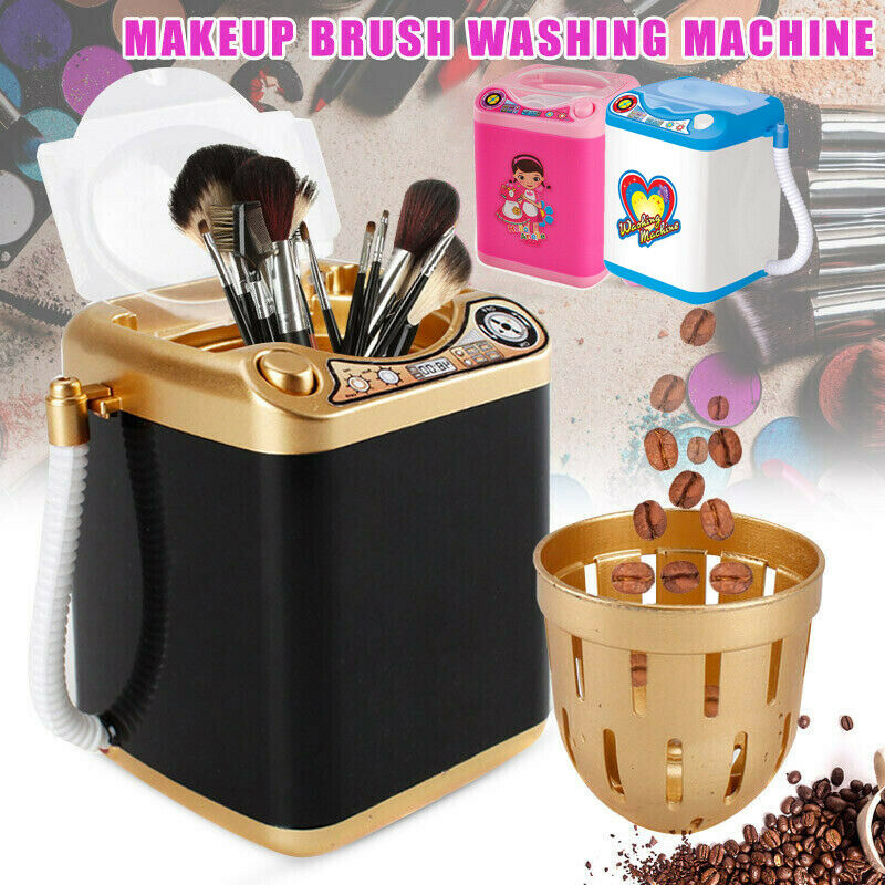 2020 Newest Sponge Makeup Brushes Cleaner Mini Electric Washing Machine Toy Pre School Toy Wash Beauty Makeup Brushes Tools