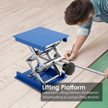 100x100x160mm Aluminum Router Lift Table Woodworking Engraving Lab Lifting Stand Rack lift platform Woodworking Benches