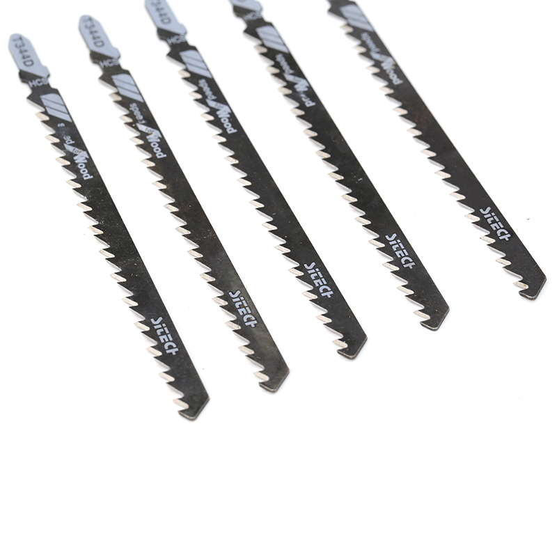 5PCS 135mm T344D Super-long Saw Blades Clean Cutting For Wood PVC Fibreboard Reciprocating Saw Blade Power Tools