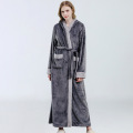 2020 Autumn Winter Flanne Bath Robes for Women Warm Long Pajamas Bathrobe Women's Sleepwear Plush Bath Robe Female Nightgown