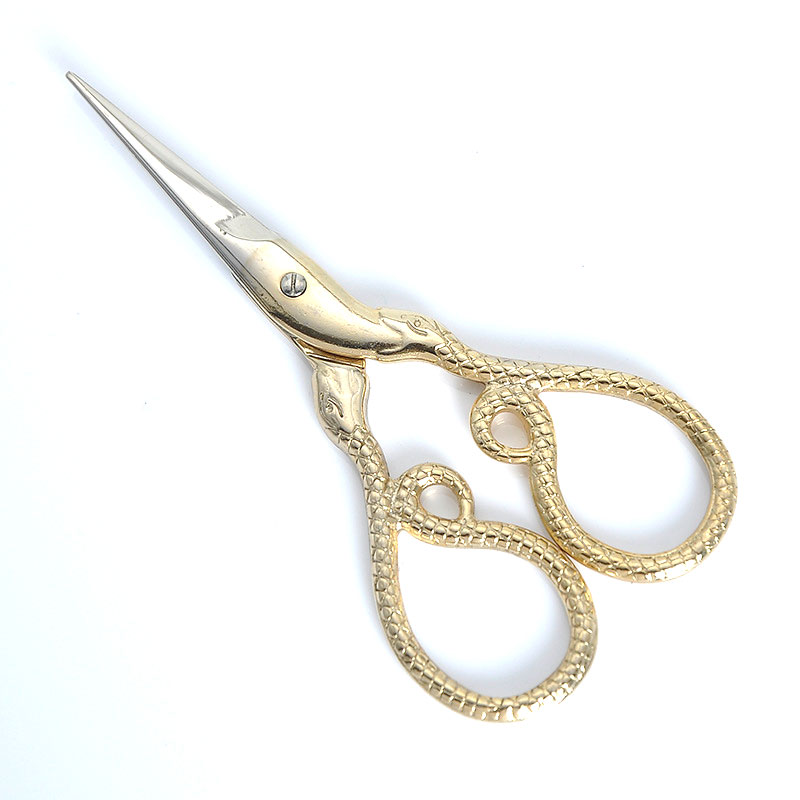 Retro Scissors Antique Vintage Scissors Thread Embroidery Scissors Sewing Supplies Stainless Steel Scissors Tailor Scissors Tool