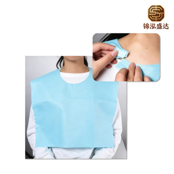 Disposable Self ECO‑Adhesive Dental Bib Apron