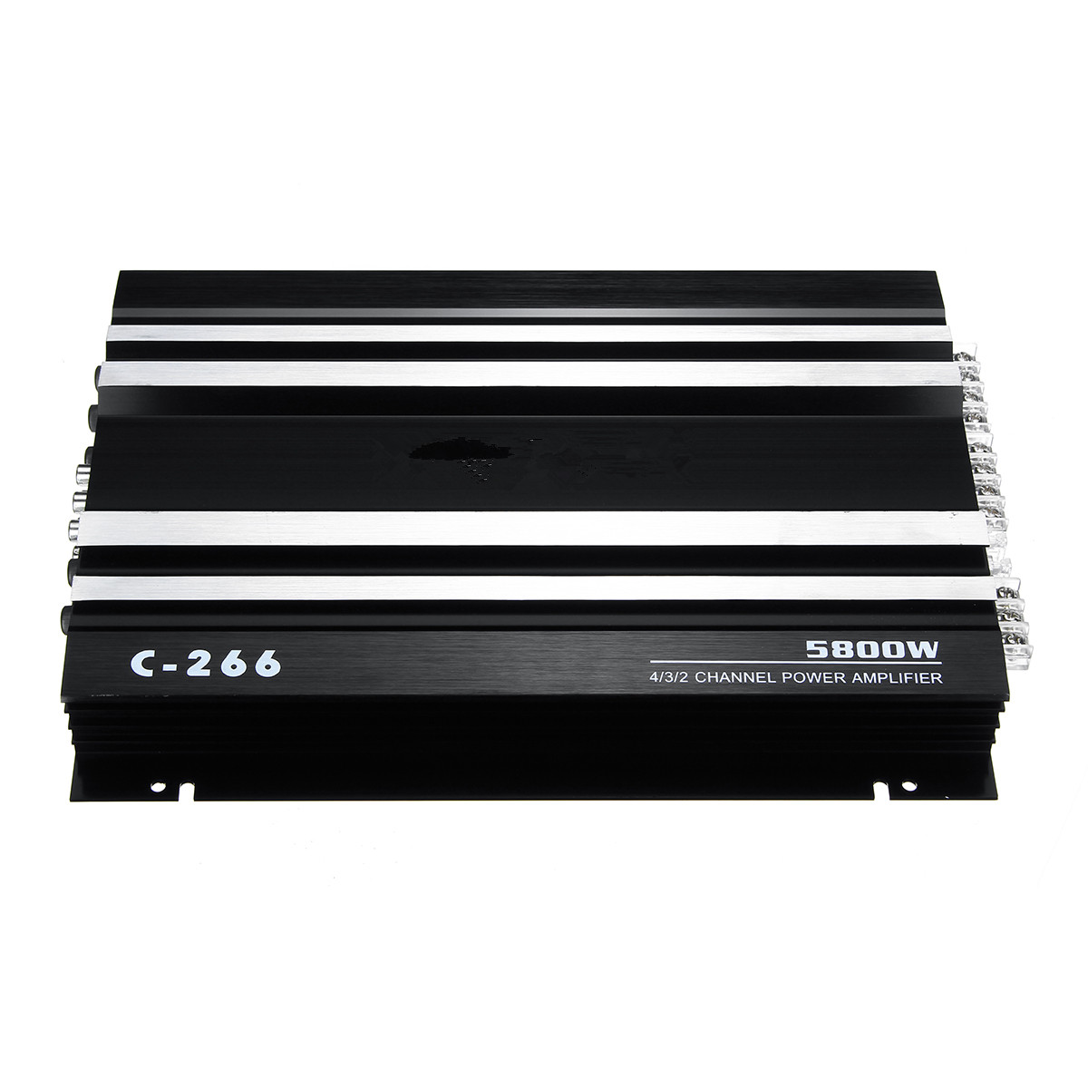 12V 5800W Car Amplifier Multichannel Powerful Car Audio Subwoofer Aluminum Alloy Vehicle Power Stereo Amp Car Sound Amplifiers