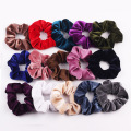 36 Colors Soft Velvet Hair Scrunchie Elastic Hair Bands Solid Color Women Girls Ponytail Holder Hair Rope Gum Hair Accessories