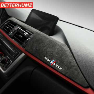Alcantara Suede Interior Car Dashboard Decoration Panel ABS Cover Car-Styling Sticker For BMW F30 F31 F32 F34 F36 3GT 2013-2019