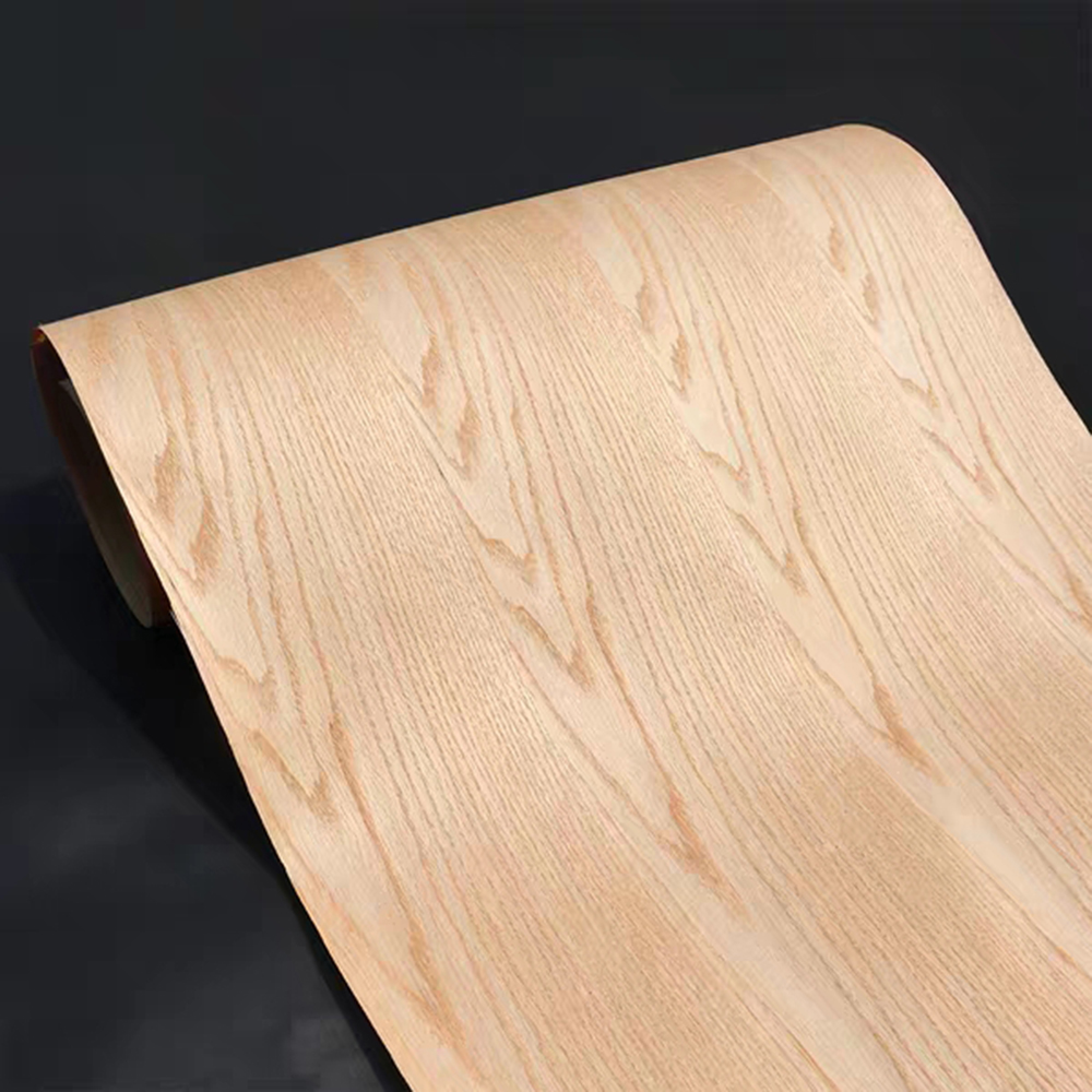 GREENLAND Natural Crown Cut Craft Paper Red Oak 2500*580*0.25 MM Wood Veneer