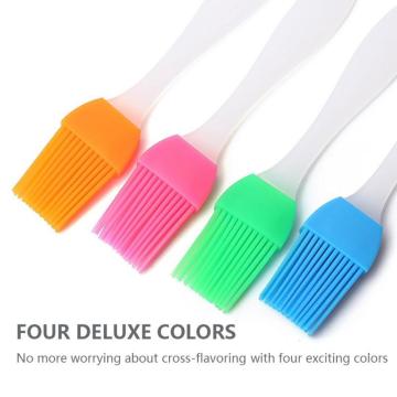 3-10pcs Portable Silicone Pastry Soft Oil Brush Roasting Food Cake Bread Cream Brush For Baking BBQ Tool Kitchen Accessories