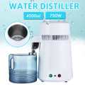 750W 4L Household Pure Water Distiller Water Purifier Container Stainless Steel Water Filter Device Distilled Water