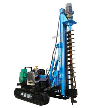 Hydraulic photovoltaic screw pile driver new price