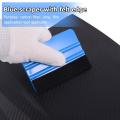 Vinyl Film Car Window Wrapping Tools Squeegee Scraper Squeegee with Felt Edge Auto Styling Sticker Accessories Blue