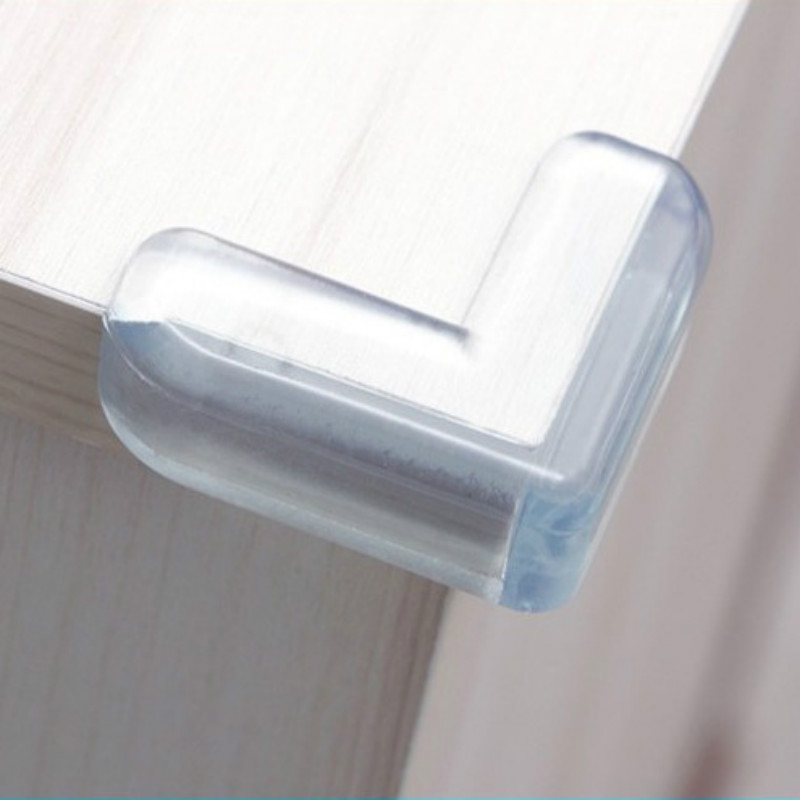 1M Baby Safety Table Desk Edge Transparent Edge Corner Protection Strip Baby Collision Proof Edge Guards Soft Softener Bumper