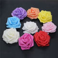 10pcs-100pcs Light Pink PE Foam Rose Flower Head Artificial Rose For Home Decorative Flower Wreaths Wedding Party DIY Decoration