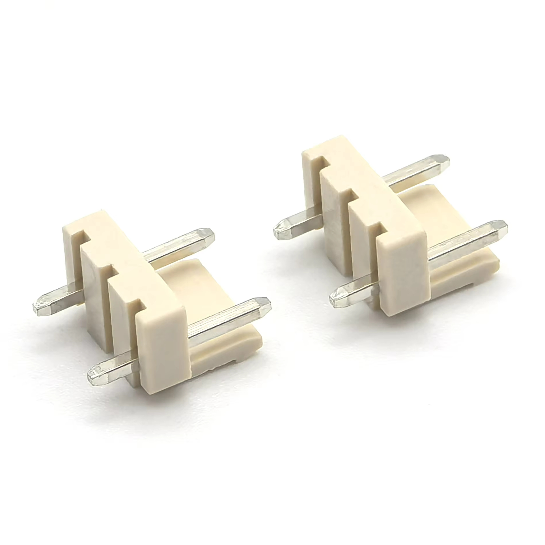 Wafer VH3.96 180-degree DIP NL66-V0 Beige 3P with Empty 2nd PIN Pin header Connector