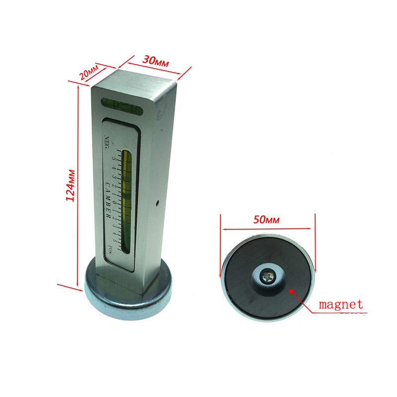 Car Four Wheel Alignment Magnetic Level Gauge Adjustment Aid Tool For Car Truck Magnet Positioning Tool