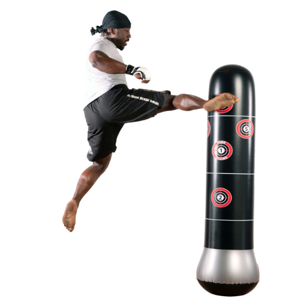1.5m New Inflatable Stress Punching Tower Bag Boxing Standing Water Base Training Pressure Relief Bounce Back Sandbag With Pump